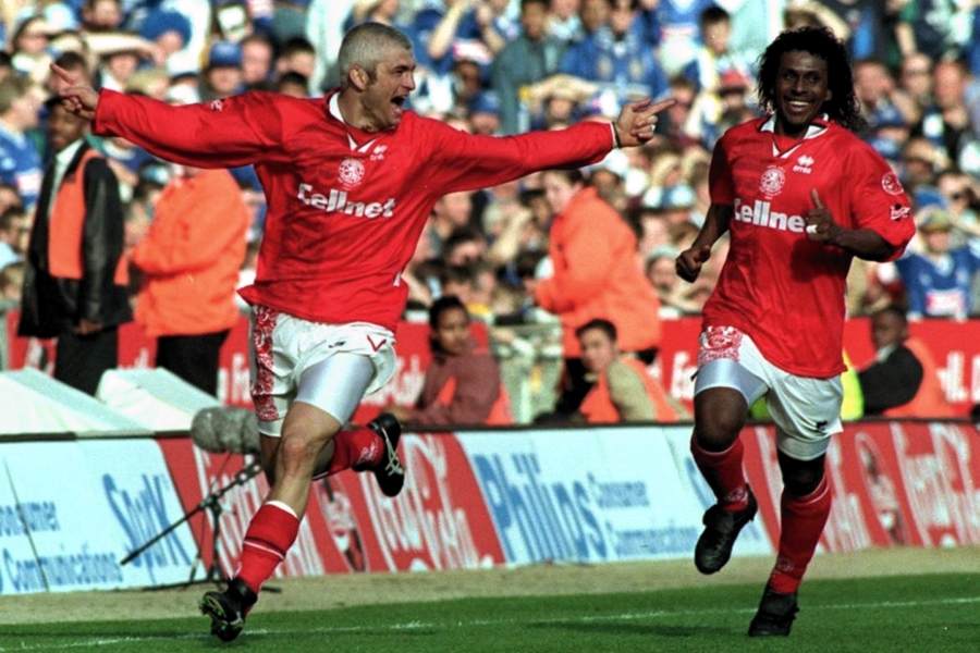 90s Football on X: Fabrizio Ravanelli and Juninho Paulista. https