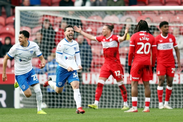 Boro 0 - 1 Portsmouth